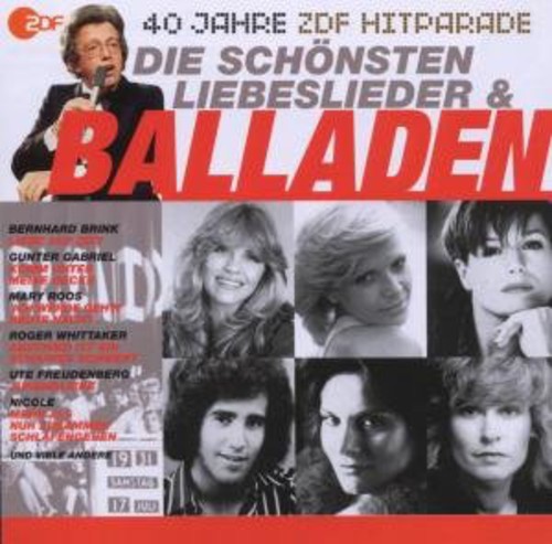 Die Balladen Das Beste Aus 40 Jahren / Various - Die Balladen: Das Beste Aus 40 Jahren Hitparade vinyl record cover