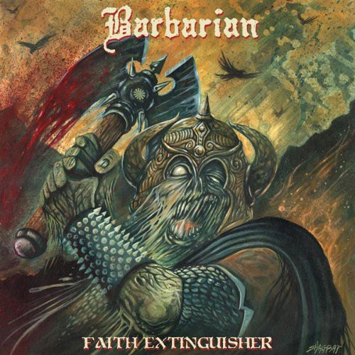 Barbarian - Faith Extinguisher vinyl record cover