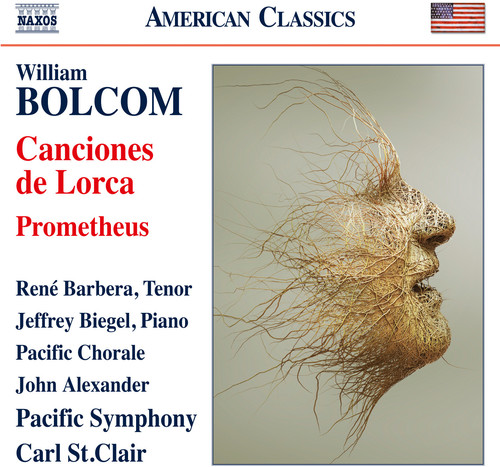 Bolcom / Barbera / Pacific Symphony / St Clair - Canciones de Lorca / Prometheus vinyl record cover