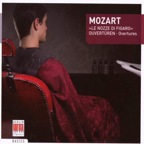 W.A. Mozart - Overtures vinyl record cover