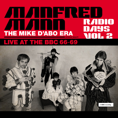 Manfred Mann - Radio Days Vol. 2: Live At The Bbc 1966-69 vinyl record cover