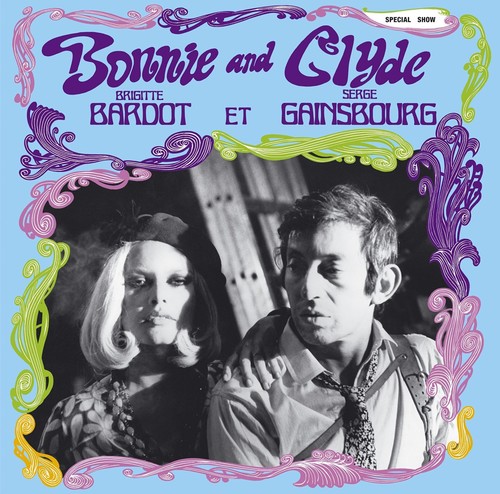 Serge Gainsbourg - Bonnie & Clyde vinyl record cover