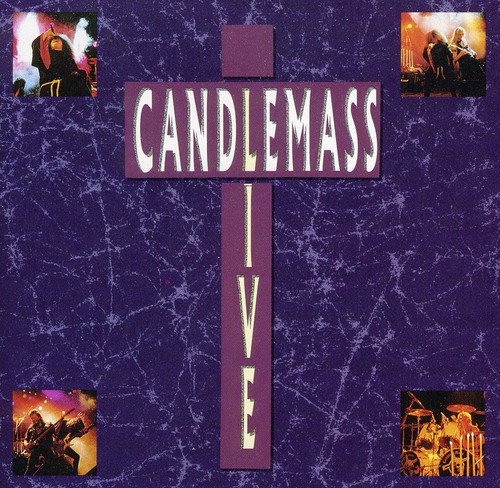 Candlemass - Live vinyl record cover
