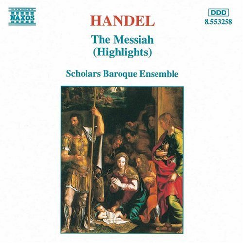 The Scholars Baroque Orchestra - Messiah vinyl record cover