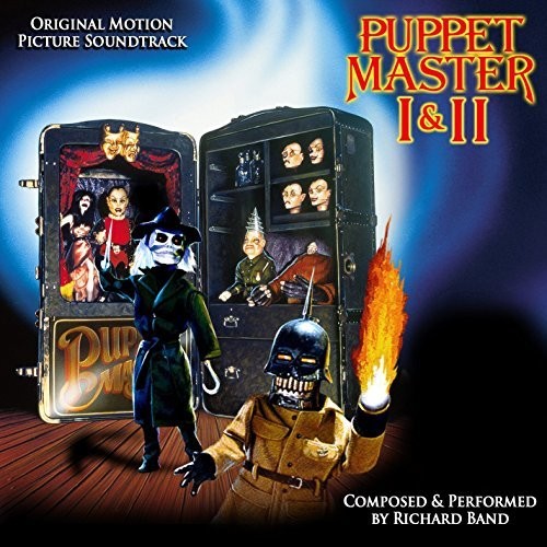 Richard Band - Puppet Master I & II (Original Motion Picture Soundtracks) vinyl record cover