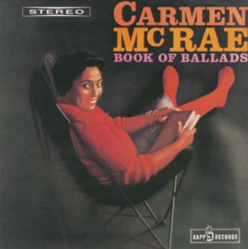 Carmen Mcrae - Book of Ballads vinyl record cover