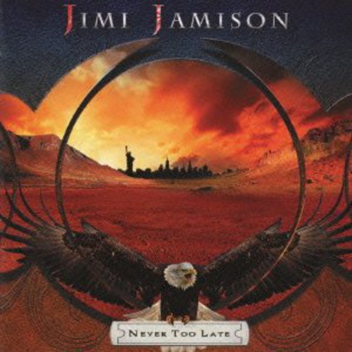 Jimi Jamison - Never Too Late vinyl record cover