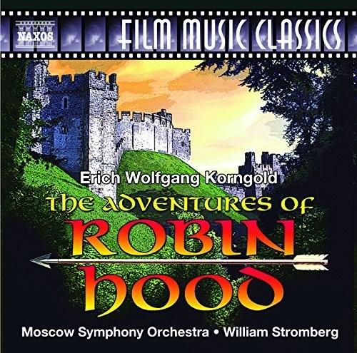 Korngold / Moscow Symphony Orchestra / Stromberg - Adventures of Robin Hood vinyl record cover