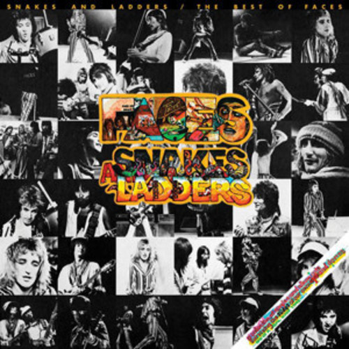 Rod Stewart / Faces - Snakes & Ladders: The Best Of Faces vinyl record cover