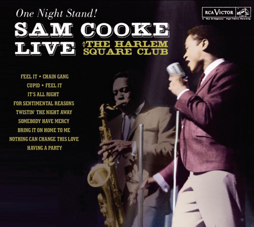 Sam Cooke - One Night Stand: Sam Cooke Live At The Harlem Square Club 1963 vinyl record cover