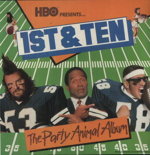 1st & Ten - Party Animal Album vinyl record cover