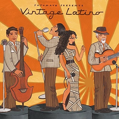 Putumayo Presents - Vintage Latino vinyl record cover