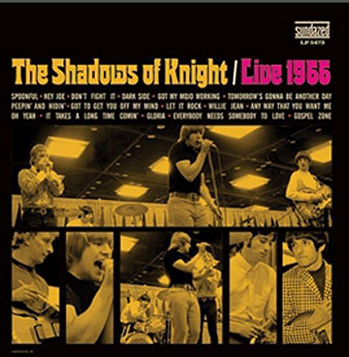 Shadows Of Knight - Live 1966 vinyl record cover