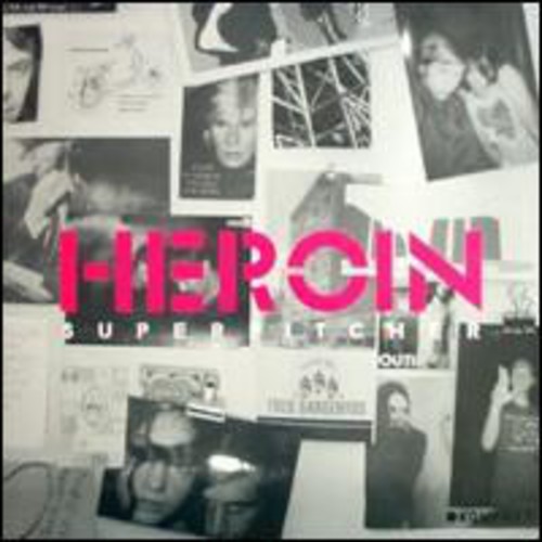 Superpitcher - Heroin vinyl record cover