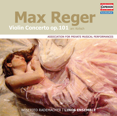 Reger / Rademacher / Linos Ensemble - Reger: Violin Concerto, Op. 101 vinyl record cover