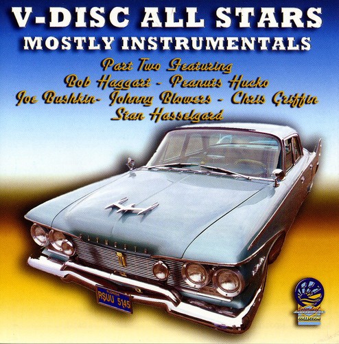V-Disc All Stars - Mostly Instrumentals Part Two vinyl record cover