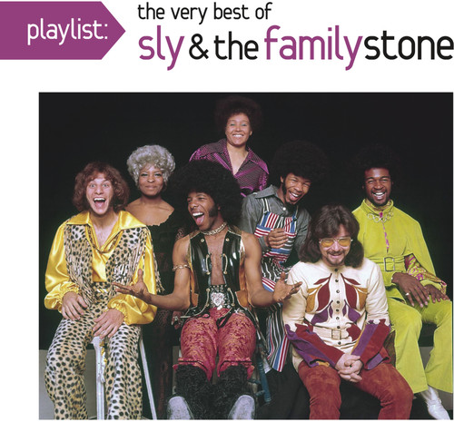 Sly & The Family Stone - Playlist: The Very Best of Sly & the Family Stone vinyl record cover
