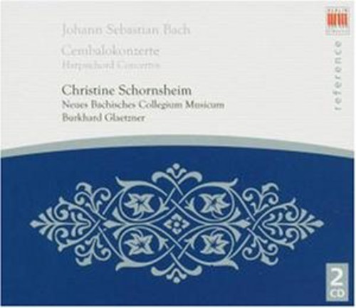 J.S. Bach, J Bach S / Schornsheim - Harpsichord Concertos vinyl record cover