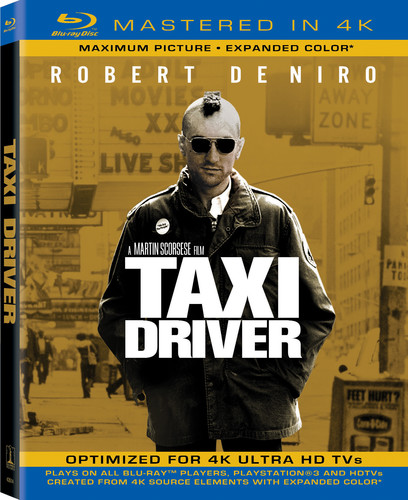 Taxi Driver [Movie] - Taxi Driver (Mastered in 4K) (Single-Disc Blu-ray + UltraViolet Digital Copy)