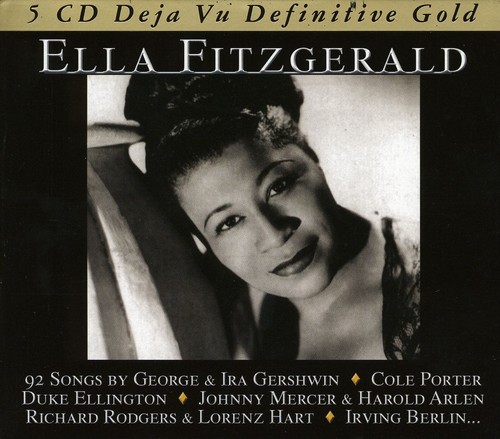 Ella Fitzgerald - Gold vinyl record cover