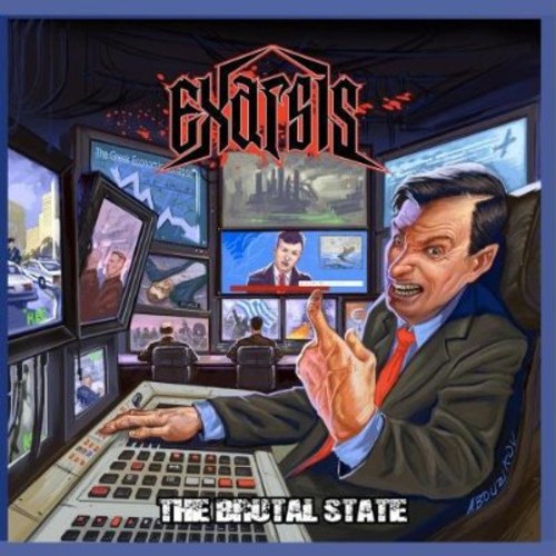 Exarsis - Brutal State vinyl record cover