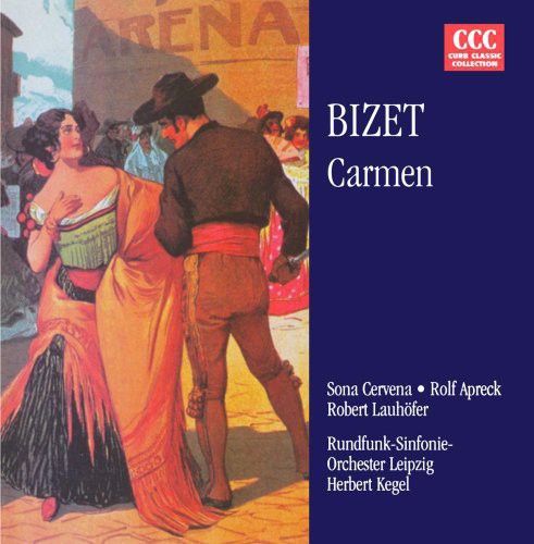Bizet - Carmen vinyl record cover