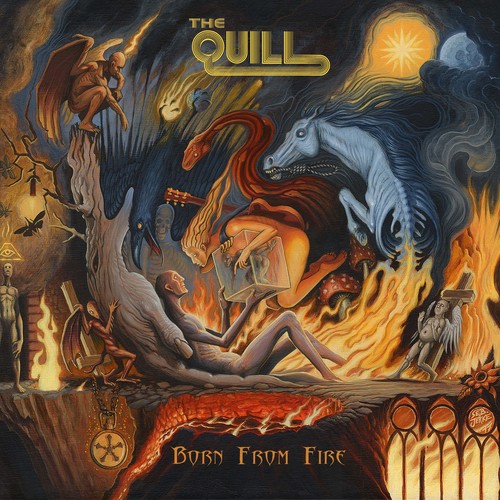 Quill - Born From Fire vinyl record cover