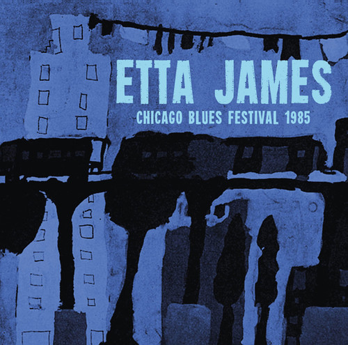 Etta James - Chicago Blue Festival 1985 vinyl record cover