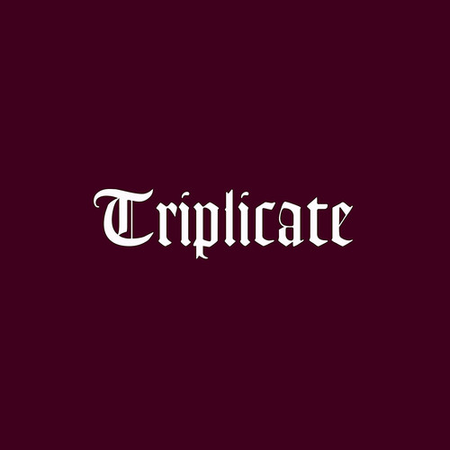 Bob Dylan - Triplicate vinyl record cover