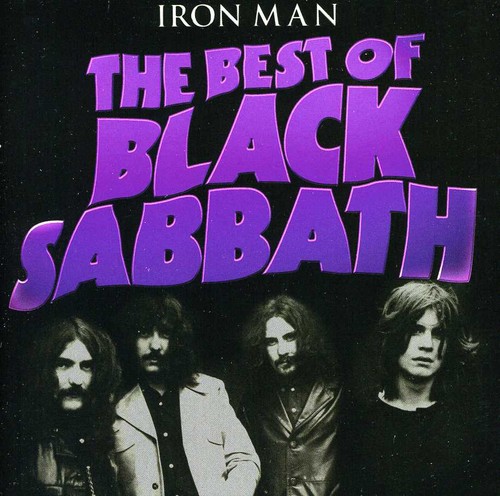 Black Sabbath - Iron Man-The Best Of vinyl record cover