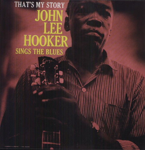John Lee Hooker - That's My Story vinyl record cover