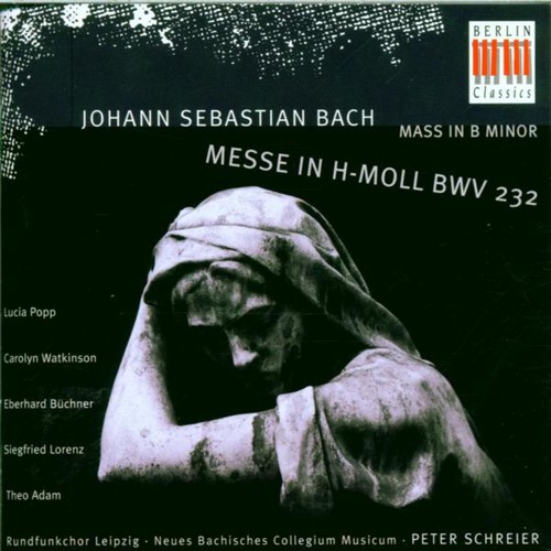 J.S. Bach - Mass in B minor vinyl record cover