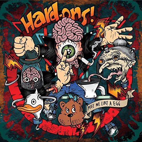 Hard Ons - Peel Me Like An Egg vinyl record cover