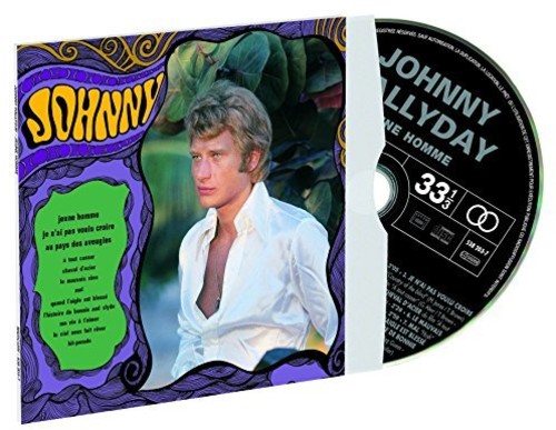 Johnny Hallyday - Jeune Homme vinyl record cover
