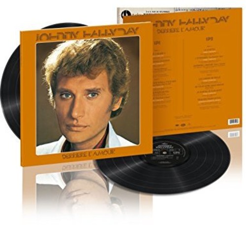 Johnny Hallyday - Derriere L'Amour vinyl record cover