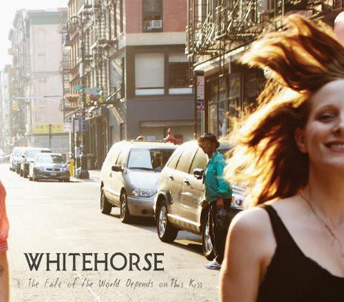Whitehorse - Fate of the World Depends on This Kiss vinyl record cover