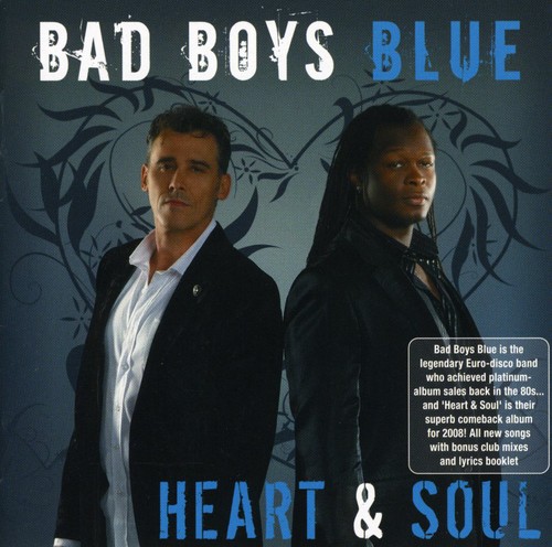 Bad Boys Blue - Heart & Soul vinyl record cover