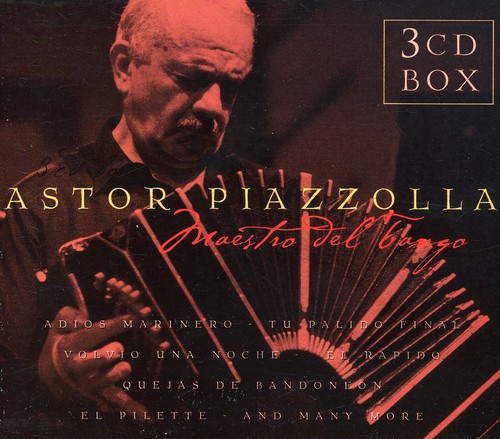 Astor Piazzolla - Maestro Del Tango vinyl record cover