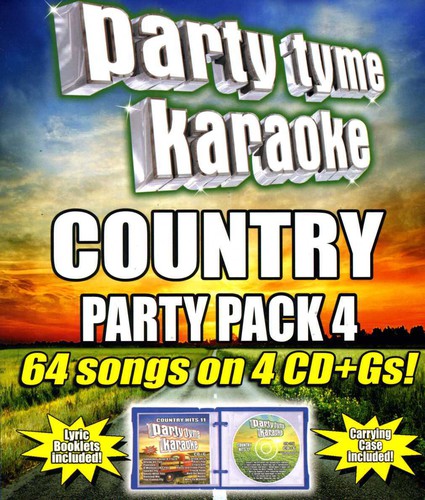 Party Tyme Karaoke - Country Party Pack 4
