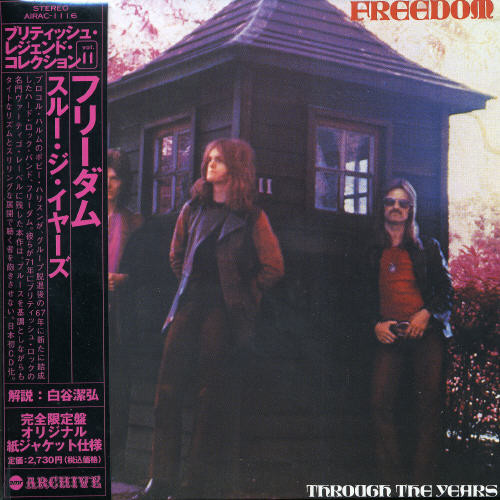 Freedom - Through the Years (Mini LP Sleeve) vinyl record cover