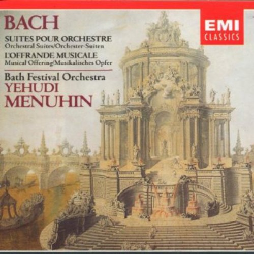 J.S. Bach - Orchestral Suites vinyl record cover