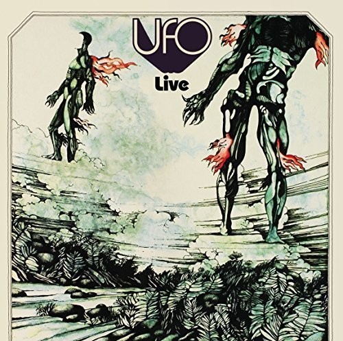 UFO - Live vinyl record cover