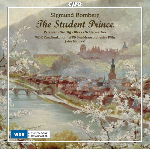 John Mauceri - Sigmund Romberg: The Student Prince vinyl record cover