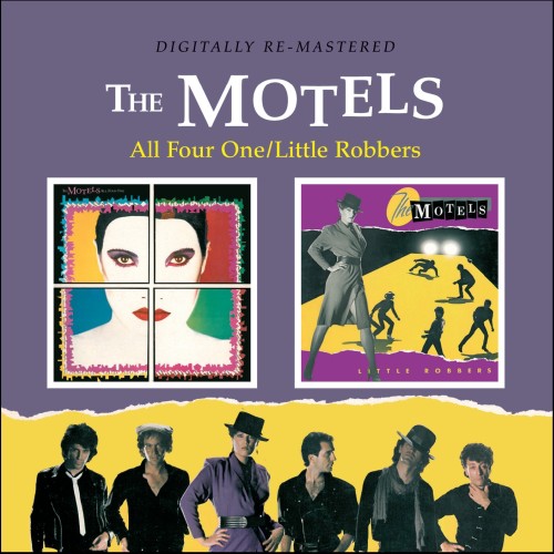 The Motels - All Four One/Little Robbers vinyl record cover