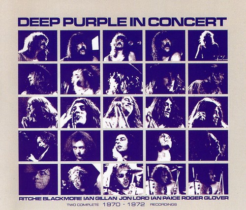 Deep Purple - In Concert 1970-72 vinyl record cover