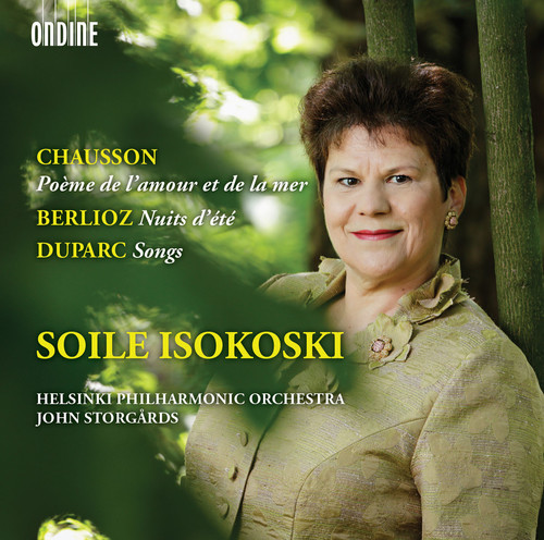 Chausson / Isokoski / Helsinki Philharmonic Orch - Poeme de L'amour Et de Lar Mer / Nuits D Ete vinyl record cover