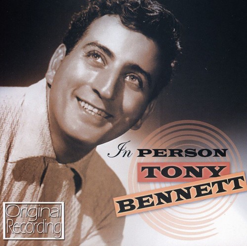 Tony Bennett - In Person! vinyl record cover