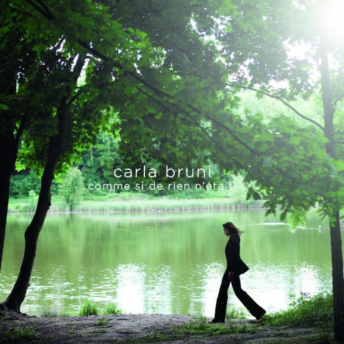 Carla Bruni - Comme Si De Rien N'etait vinyl record cover