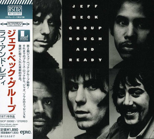 Jeff Beck - Rough & Ready vinyl record cover