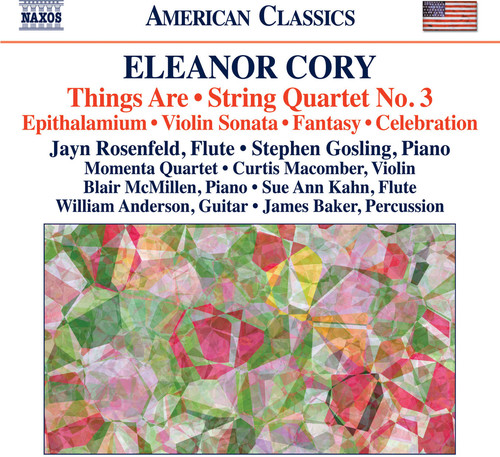 Cory / Rosenfeld / Momenta Quartet - Things Are - String Quartet No. 3 - Epithalamium vinyl record cover